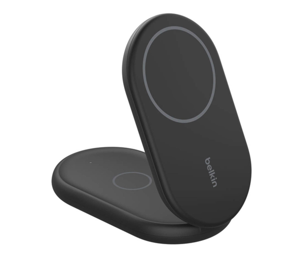 Belkin Ładowarka indukcyjna składana 2w1 MagSafe Qi2 15 W czarna - 1330464 - zdjęcie 2
